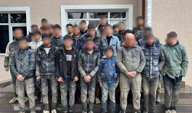Hatay'da 37 kaçak göçmen yakalandı