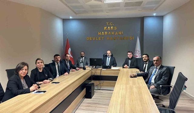 Kars'ta sağlık hizmetleri değerlendirildi: 2026 hedefleri masaya yatırıldı