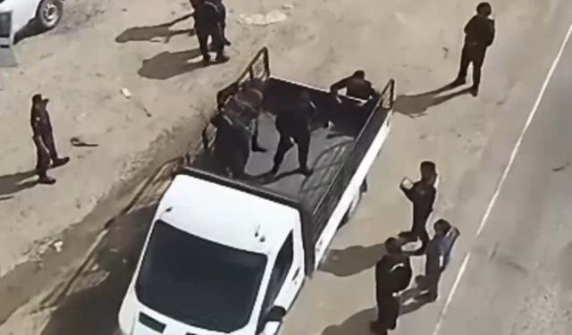 'Kasten öldürmeden' aranan şahıs dron takibiyle kamyonette yakalandı