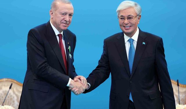 Kazakistan Cumhurbaşkanı Tokayev: 'Türkiye, siyasi etkisi güçlü, ekonomisi sağlam ve uluslararası itibarı yüksek bir devlettir'