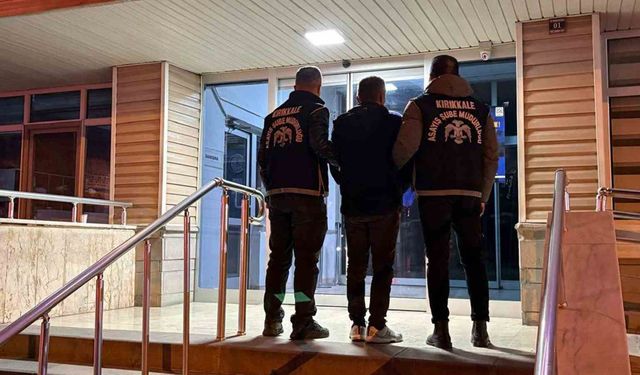 Kırıkkale'de 'uyuşturucu' suçundan aranan yabancı uyruklu hükümlü yakalandı