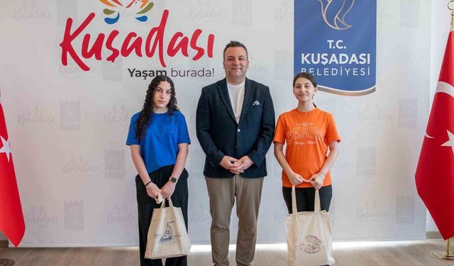 Kuşadası'nda genç yetenekler başarılarıyla gururlandırdı