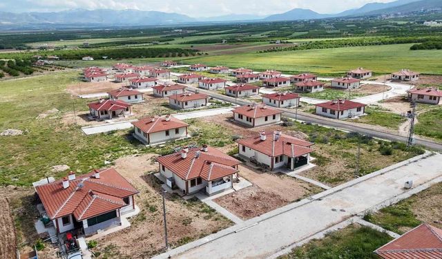 Malatya'da depremin yıktığı mahalle yeniden ayağa kaldırıldı