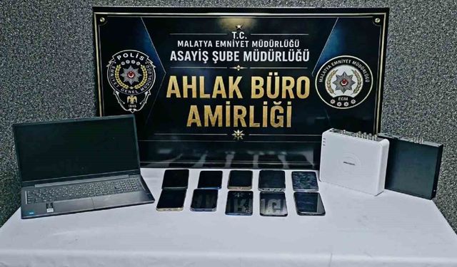Malatya'da fuhuş operasyonu: 4 gözaltı