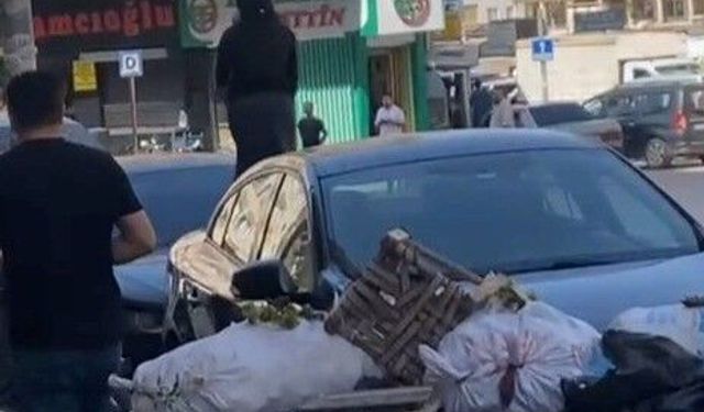 Mardin'de kadınların kavgası kamerada