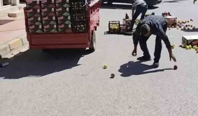 Mardin'de otomobil ile motosiklet çarpıştı