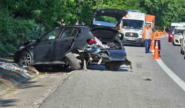 Memlekete bayram yolculuğu hastanede bitti: 3 yaralı