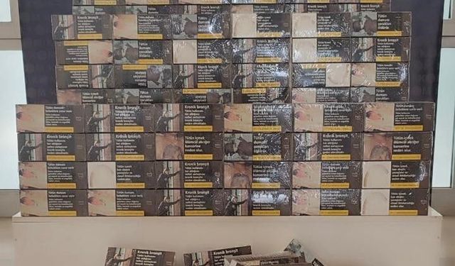 Muş'ta kaçakçılık operasyonu: 20 bin boş makaron ele geçirildi