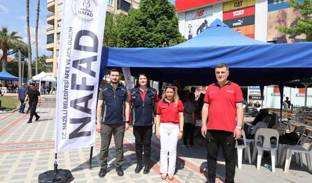 NAFAD standına vatandaşlar ilgi gösterdi