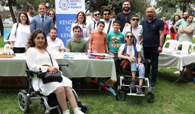 Nilüfer'de engeller sevgi ile aşılıyor