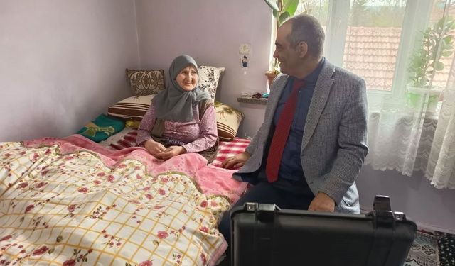 Nüfus hizmeti vatandaşın kapısına götürüldü