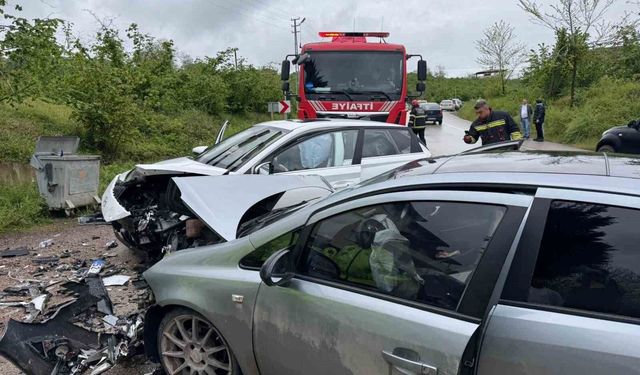 Ordu'da trafik kazası: 3 yaralı