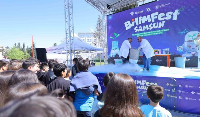 Samsun'da bilim ve teknoloji dolu günler
