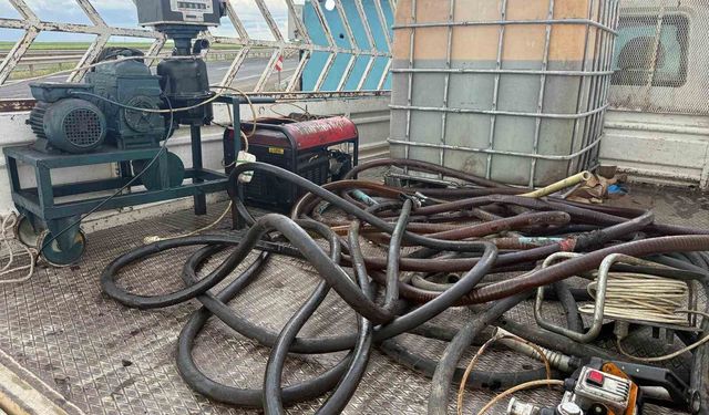Şanlıurfa'da 635 litre kaçak akaryakıt ele geçirildi: 1 gözaltı