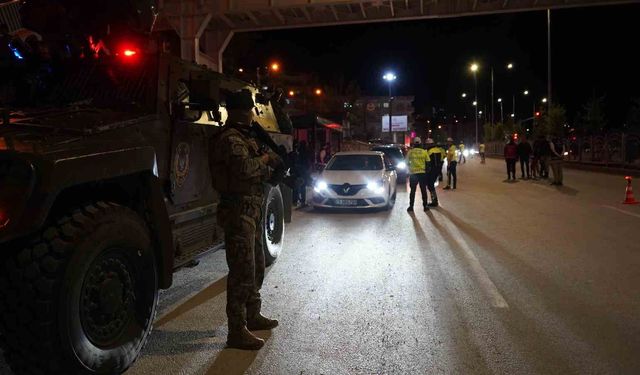 Şırnak'ta bayram alarmı: Bin 800 polisle 'Huzur Şırnak' uygulaması