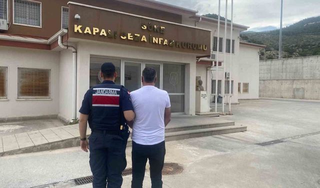 Söke'de 10 yıl hapis cezası ile aranan şahıs yakalandı
