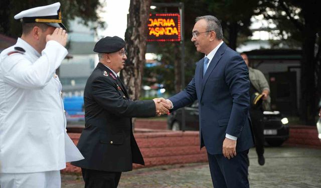 Tekirdağ Valisi Soytürk, jandarma personeliyle bayramlaştı