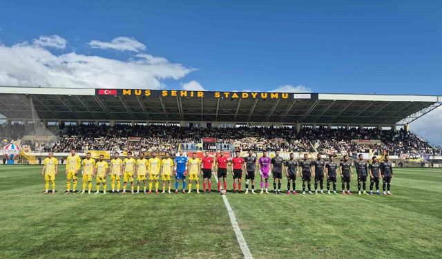 TFF 3. Lig Yükselme Play-Off: Muş Spor:0 - Aliağa FK: 0