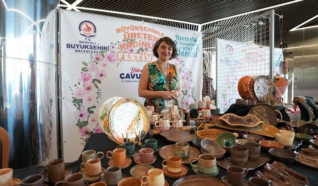 Üreten Kadınlar Festivali, Denizlilerin buluşma noktası oldu