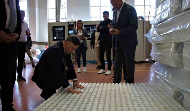 Yatak üreten öğrenciler yaylarını da kendileri üretecek