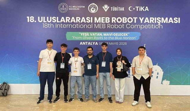 Yıldırım Ticaret MTAL'den Uluslararası MEB Robot Yarışması'nda büyük başarı