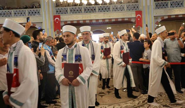 207 hafız icazet belgesini aldı