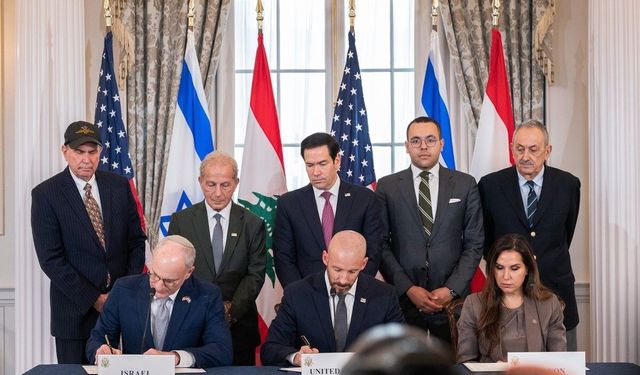 ABD, Lübnan ve İsrail arasında üçlü çerçeve anlaşma imzalandı