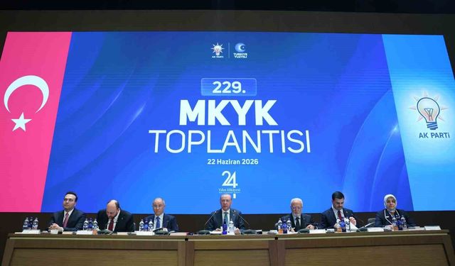AK Parti MKYK Toplantısı başladı