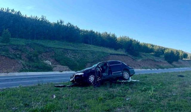 Ardahan-Göle karayolunda trafik kazası; 1 ölü