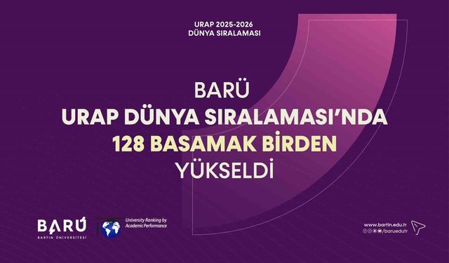 BARÜ URAP Dünya Sıralaması'nda 128 basamak birden yükseldi