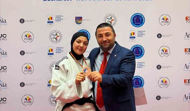 Bilecikli milli judocudan Balkan Şampiyonası'nda bronz madalya