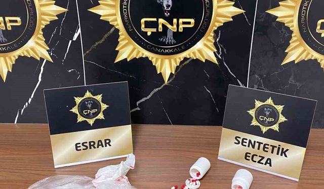 Çanakkale'de uyuşturucu taciri 4 şüpheli tutuklandı
