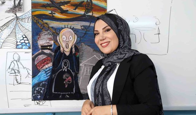 Çöp değil sanat eseri: Öğretmen Hatice Şentürk'ten ilham veren geri dönüşüm projesi