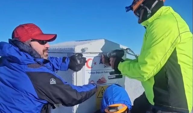 Dağcılar Aydos Dağı zirvesinde buluştu