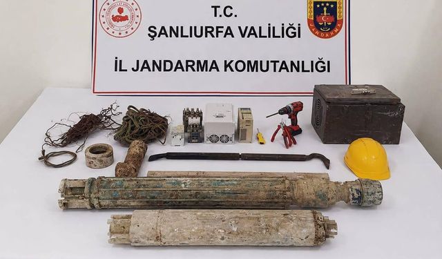 Dalgıç pompası hırsızları yakalandı