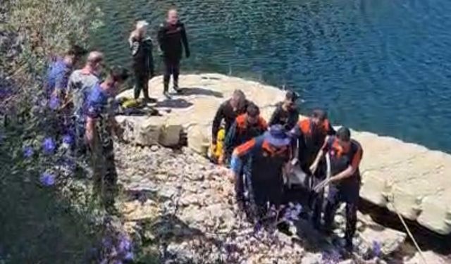 Diyarbakır'da dün kaybolan şahsın bugün baraj gölünde cesedi bulundu
