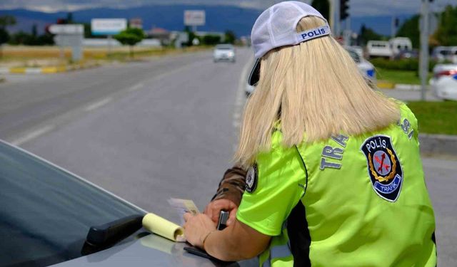 Düzce'de 154 araç trafikten men edildi