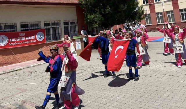 Emet'te Hayat Boyu Öğrenme Haftası coşkuyla kutlandı