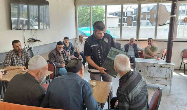 Erzincan'da bin 535 kişiye uyuşturucuyla mücadele eğitimi verildi