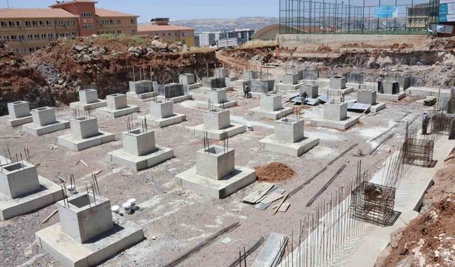 Haliliye'de açık okçuluk tesisinde çalışmalar sürüyor