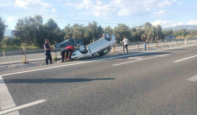 Havran yolunda trafik kazası: 2 yaralı