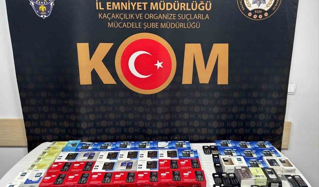 Kastamonu'da 102 adet kaçak cep telefonu ele geçirildi