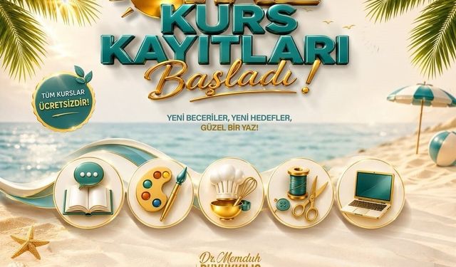 KAYMEK Sanat ve Mesleki Eğitimi Yaz Dönemi Kayıtları başladı