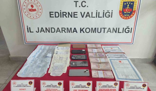 Keşan'da 'tefecilik' iddiasıyla gözaltına alınan 6 şüpheli tutuklandı