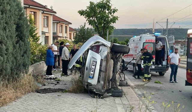 Kontrolünden çıkan aracın genç sürücüsü yaralandı