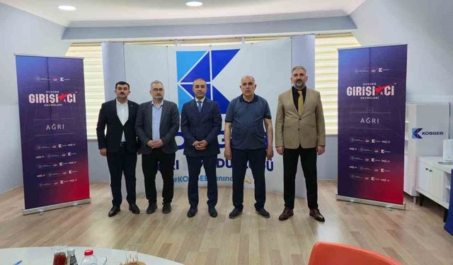 KOSGEB Ağrı Müdürlüğü'nde girişimci seçmeleri yapıldı