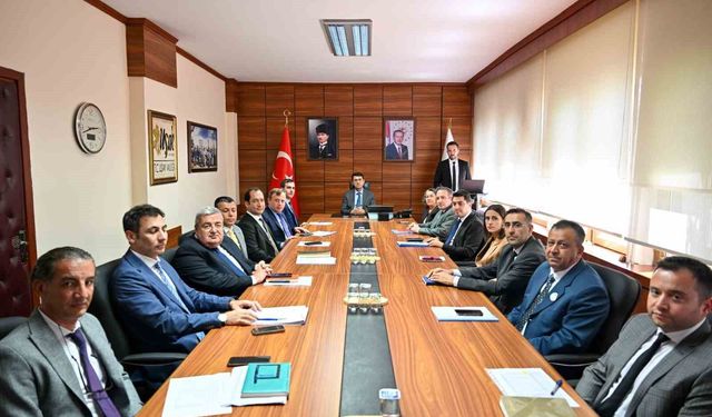 KÖYDES İl Tahsisat Komisyonu Toplantısı Uşak Valiliği'nde gerçekleştirildi