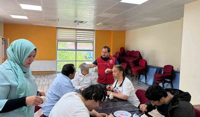 Menteşe'de sanat engel tanımadı