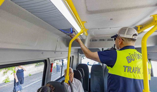 Mersin'de toplu taşımada sıkı klima denetimi
