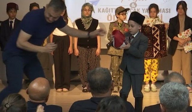 Minik Tuna'nın bayrak mücadelesine babasından duygusal dokunuş